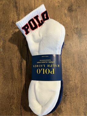 Polo by Ralph Lauren ankle socks 6x